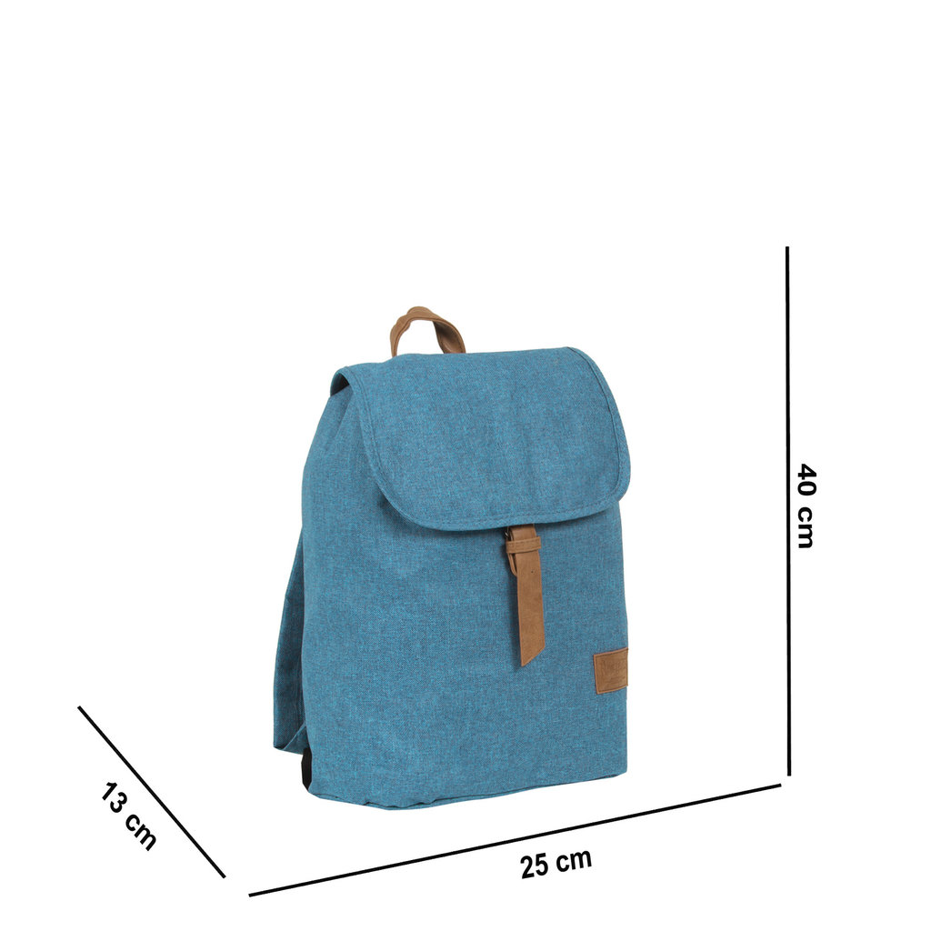 New Rebels ® Heaven Small Mit Überschlag Rucksack  Blau XIX | Rucksack