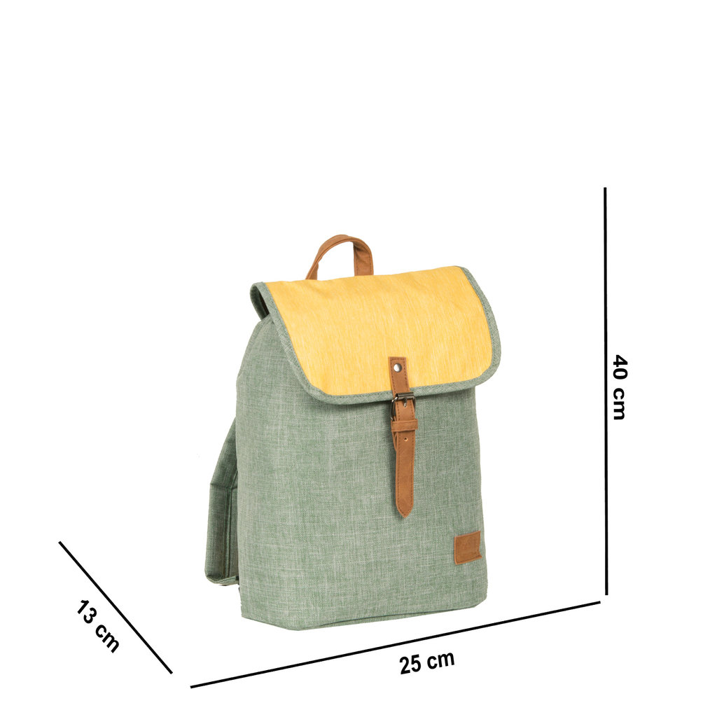 New Rebels® Creek Small Flap Backpack Mint/Soft Yellow IV | Rugtas | Rugzak