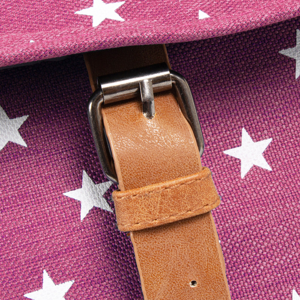 New Rebels ® star small flap backpack soft pink