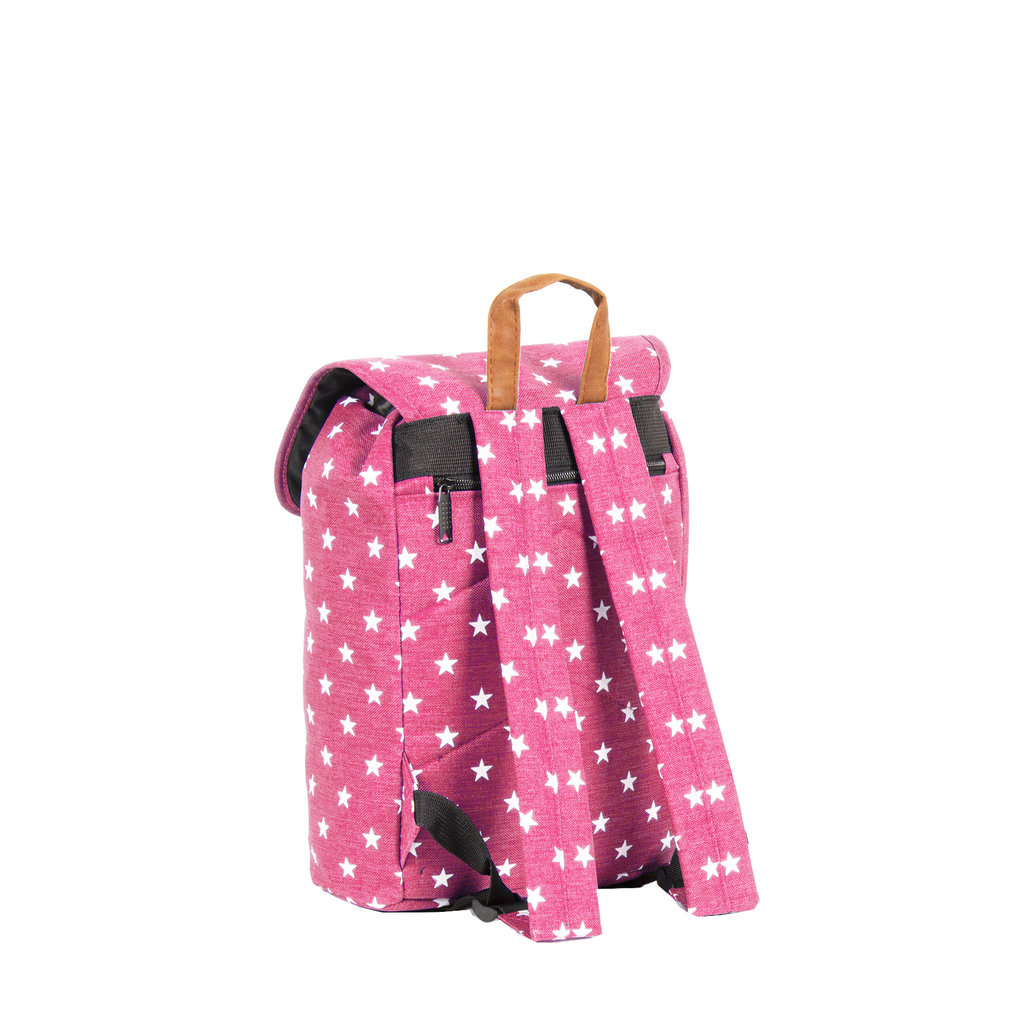 New Rebels ® Star Small Mit Überschlag Rucksack Soft Rosa