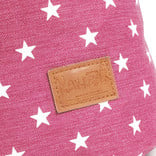 New-Rebels® star small flap backpack soft pink