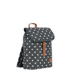 New Rebels New Rebels ® Star Small Mit Überschlag Rucksack Schwarz