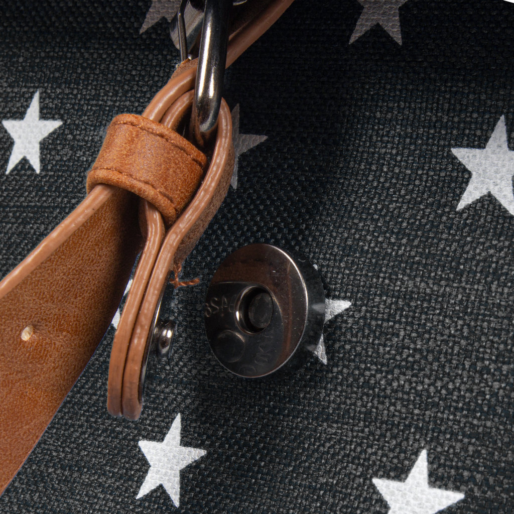 New Rebels New Rebels ® star small flap backpack black