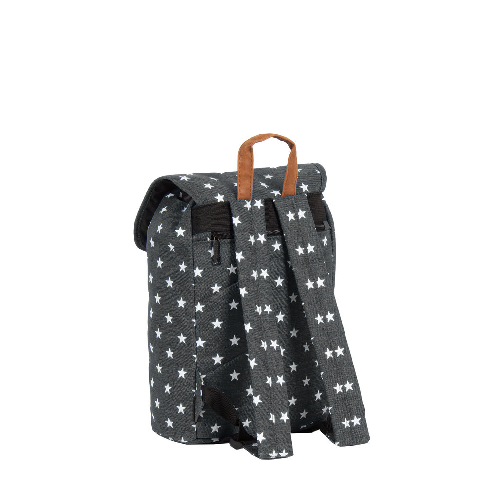 New Rebels ® Star Small Mit Überschlag Rucksack Schwarz