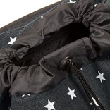 New Rebels ® star small flap backpack black