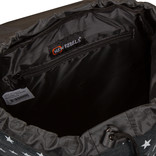 New Rebels New Rebels ® Star Small Mit Überschlag Rucksack Schwarz