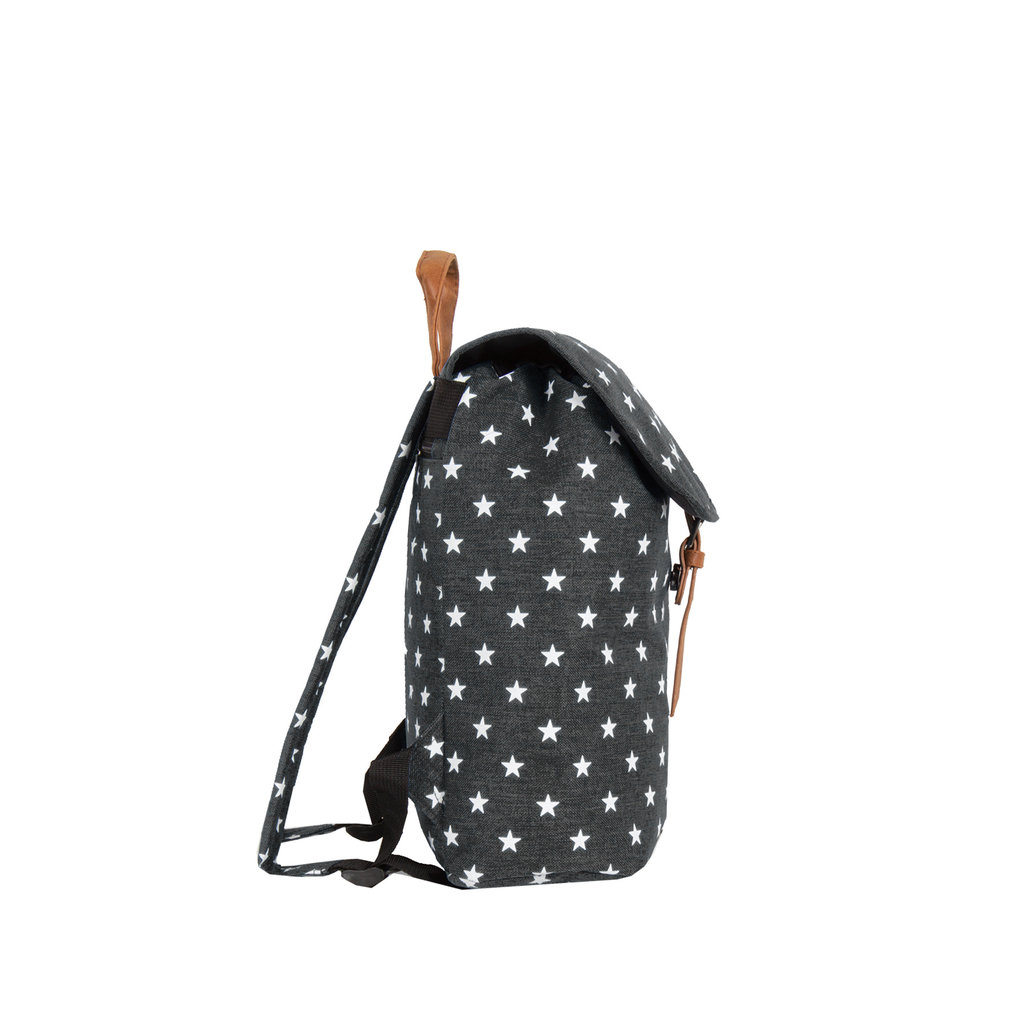 New Rebels New Rebels ® Star small flap Rugtas Zwart