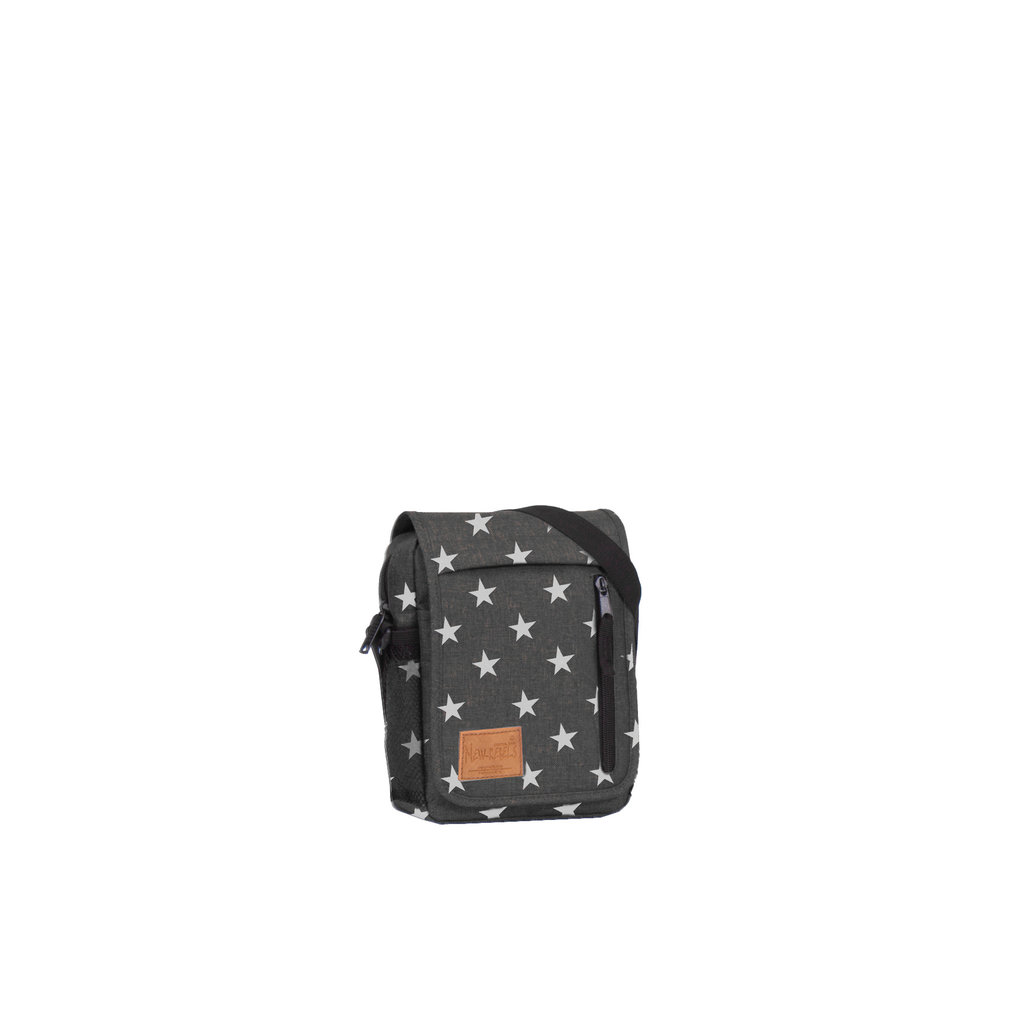 New Rebels ® Star Range Small Mit Überschlag Schwarz Mit Stars