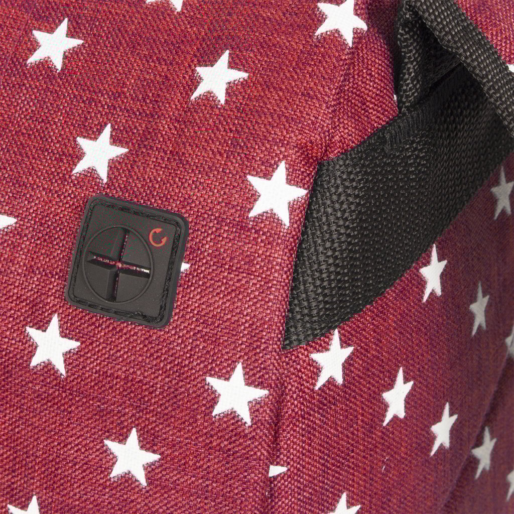 New Rebels New Rebels ® Star Range - Backpack - Stars - Burgundy