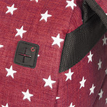 New Rebels ® Star Range - Rucksack - Stars - Burgundy