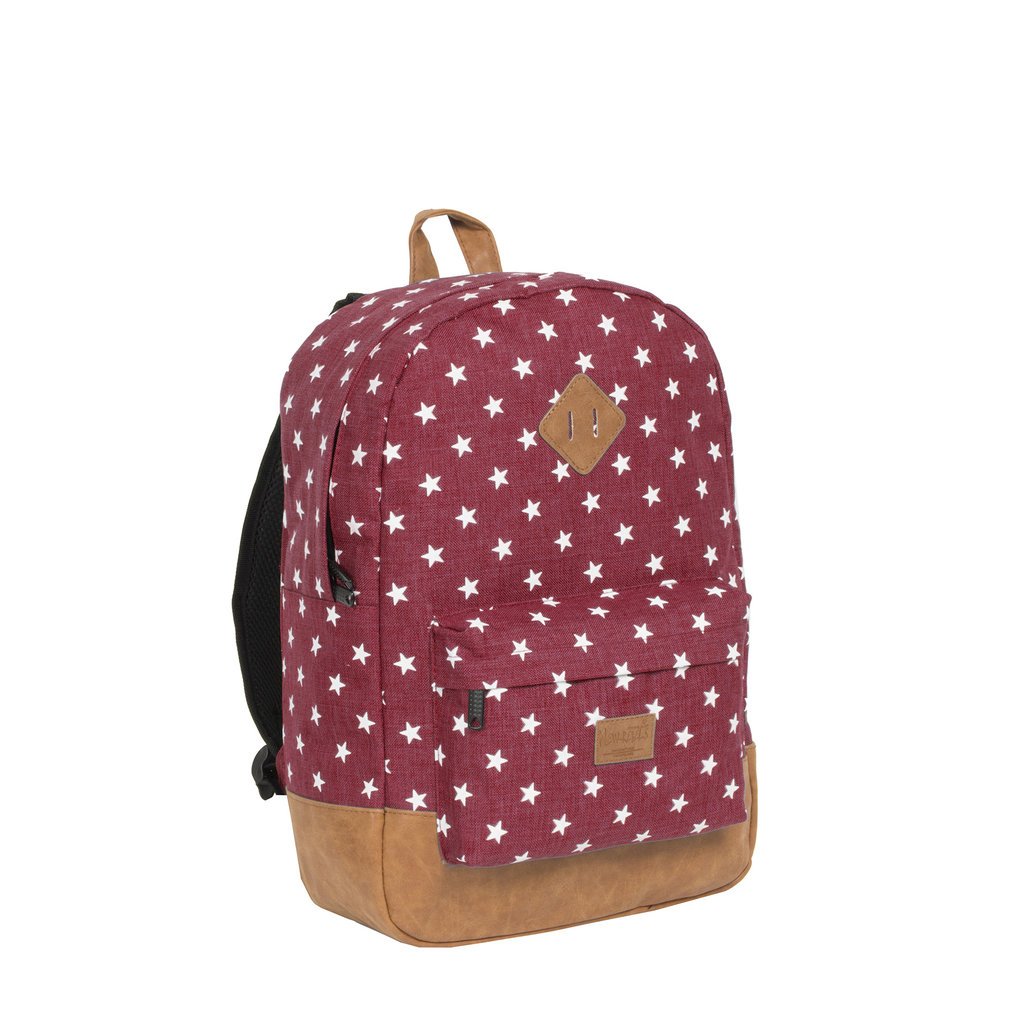 New Rebels ® Star Range - Rucksack - Stars - Burgundy