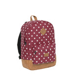 New Rebels ® Star Range - Rucksack - Stars - Burgundy