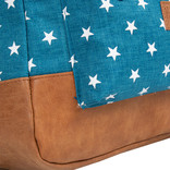 New Rebels New Rebels ® Star Range - Rugzak - Rugtas - Stars - Blauw
