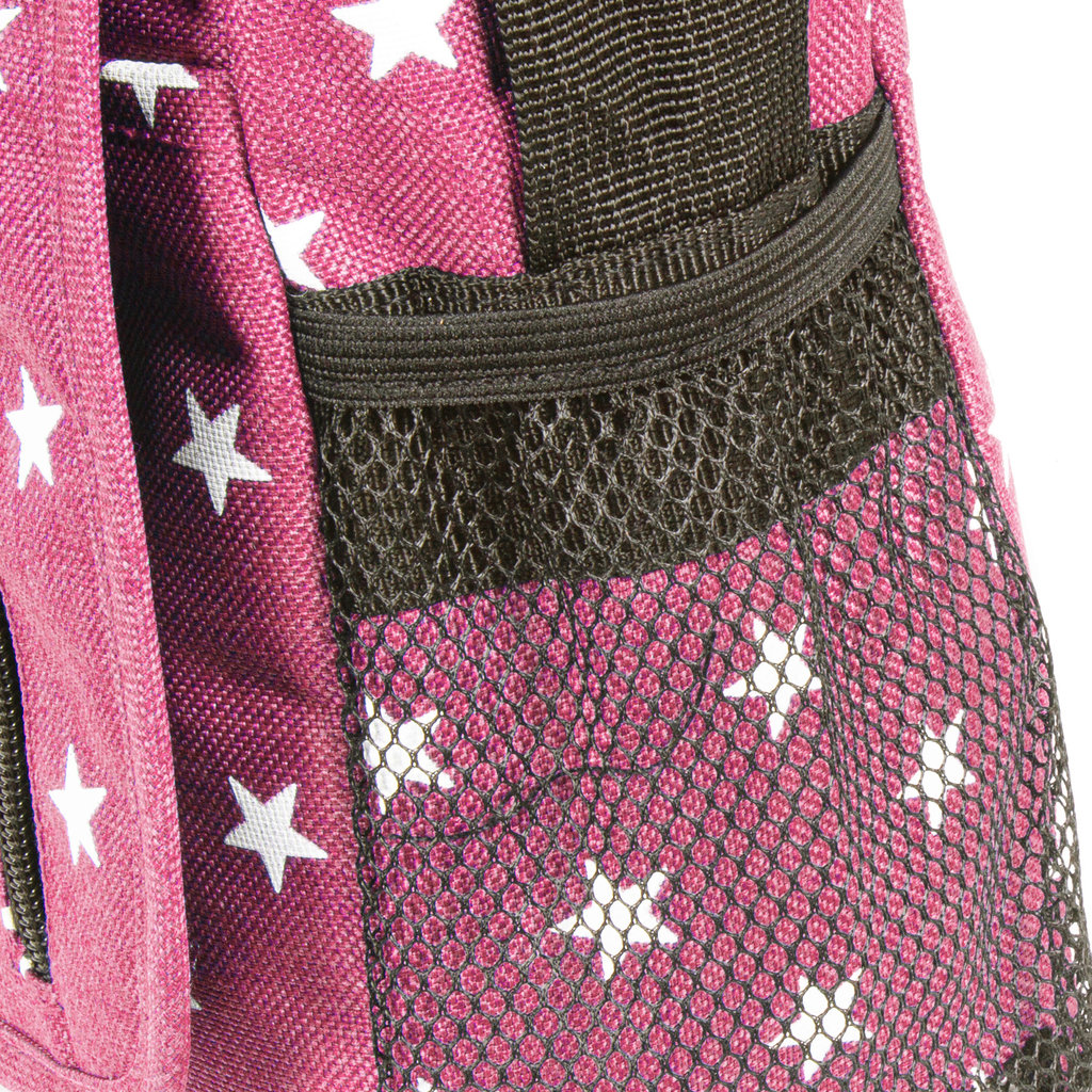 New Rebels ® Star25 - Medium Schoudertas  A5 - Crossbodytas met flapRoze