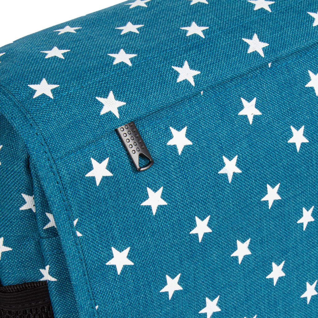 New Rebels New Rebels ® Star25 - Medium Schoudertas  A5 - Crossbodytas met flap -  new blue with stars