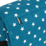 New Rebels New Rebels ® Star25 - Medium Schoudertas  A5 - Crossbodytas met flap -  new blue with stars