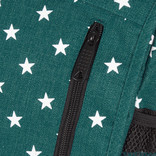 New Rebels ® Star25 - Medium Schoudertas  A5 - Crossbodytas met flap -  froggreen with stars