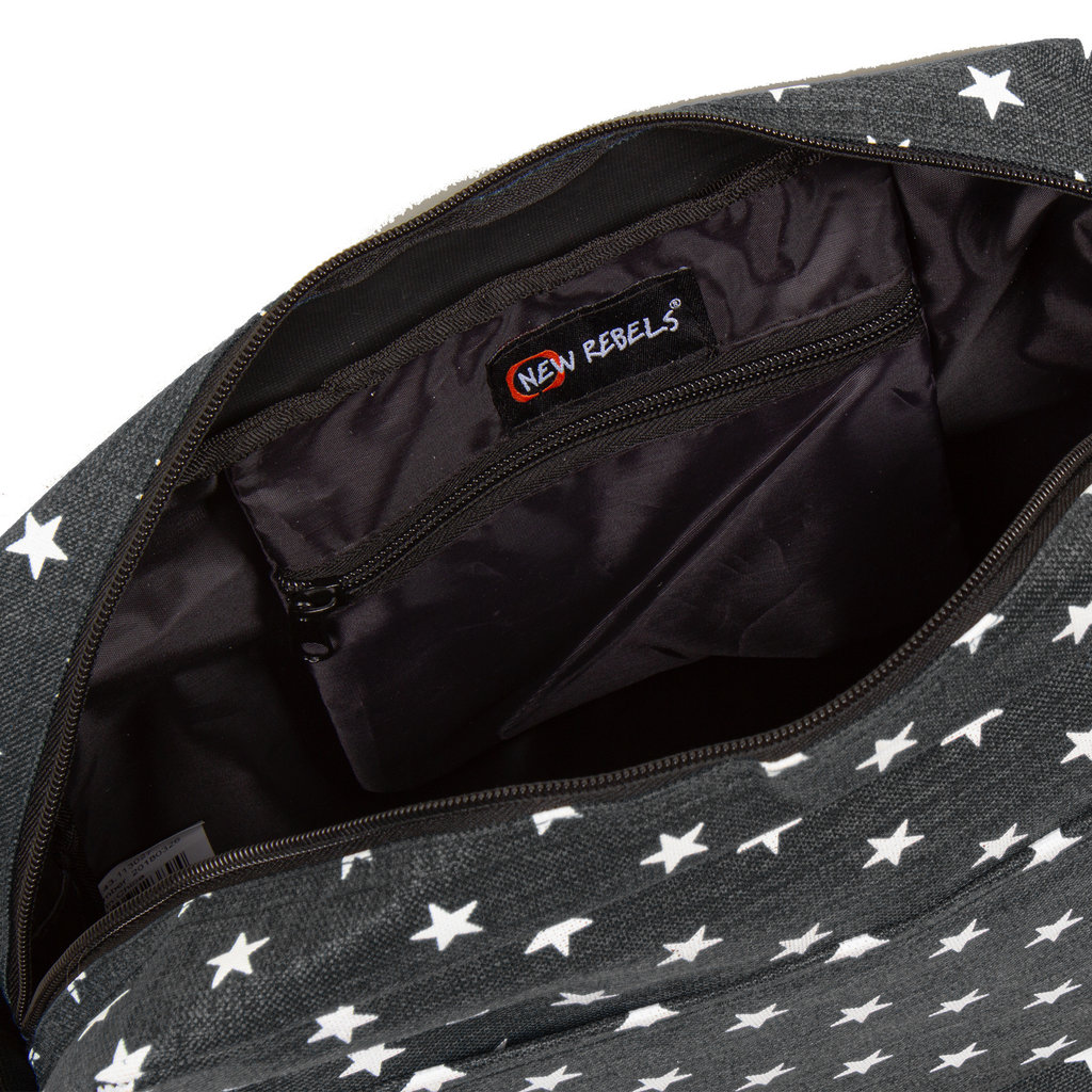 New Rebels ® Star25 Range A5 Schwarz Mit Stars