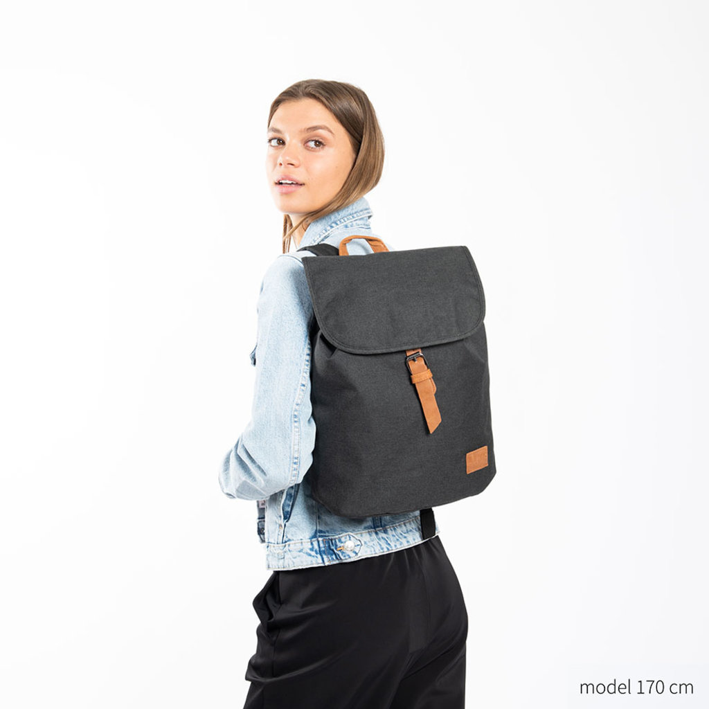 New Rebels New Rebels ® Heaven Small Mit Überschlag Rucksack Schwarz XIX | Rucksack