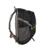 New Rebels ® Kinley - Rugtas - Schooltas - Vrijetijdstas - 35 Liter - Nylon - Zwart