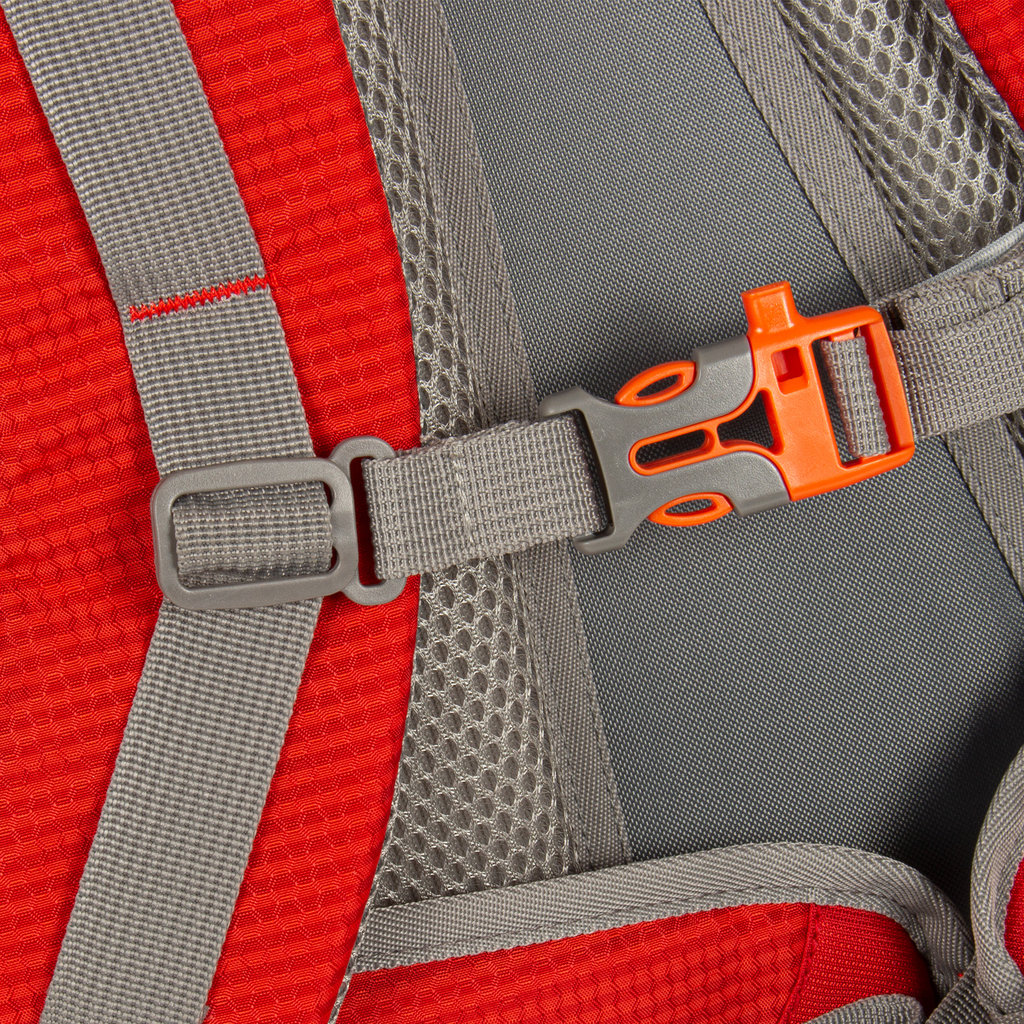 New Rebels New Rebels ® Kinley - Rugtas - Schooltas - Vrijetijdstas - 48 Liter - Nylon - Rood