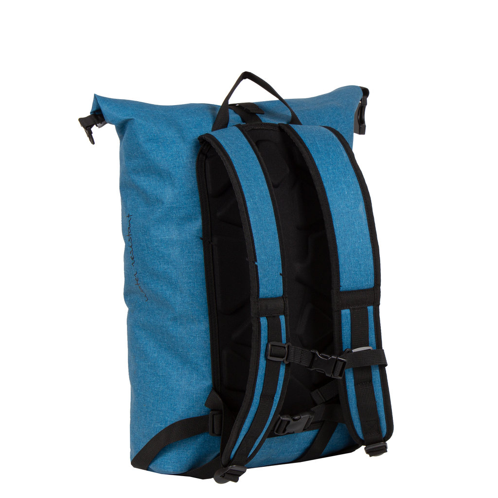 New Rebels New Rebels ® Vepo  Waterproof Rolltop   Rugzak  Waterdicht  32L  Blauw