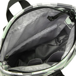 New Rebels New Rebels Mart Los Angeles Camouflage Mint 7L Rolltop Rucksack Wasserabweisend