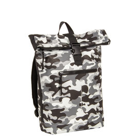 New Rebels Mart New York Camouflage Army 21L Backpack Rolltop Water Repellent Laptop 15.6"
