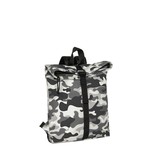 New Rebels New Rebels Mart Los Angeles Camouflage Army 7L Rugtas Rolltop Waterafstotend