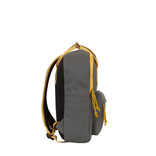 New Rebels ® Tim - Backpack - Water-resistant - Anthracite/Yellow  IV