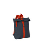 New Rebels ® Tim Rolltop Rucksack Small Anthrazit/Rot