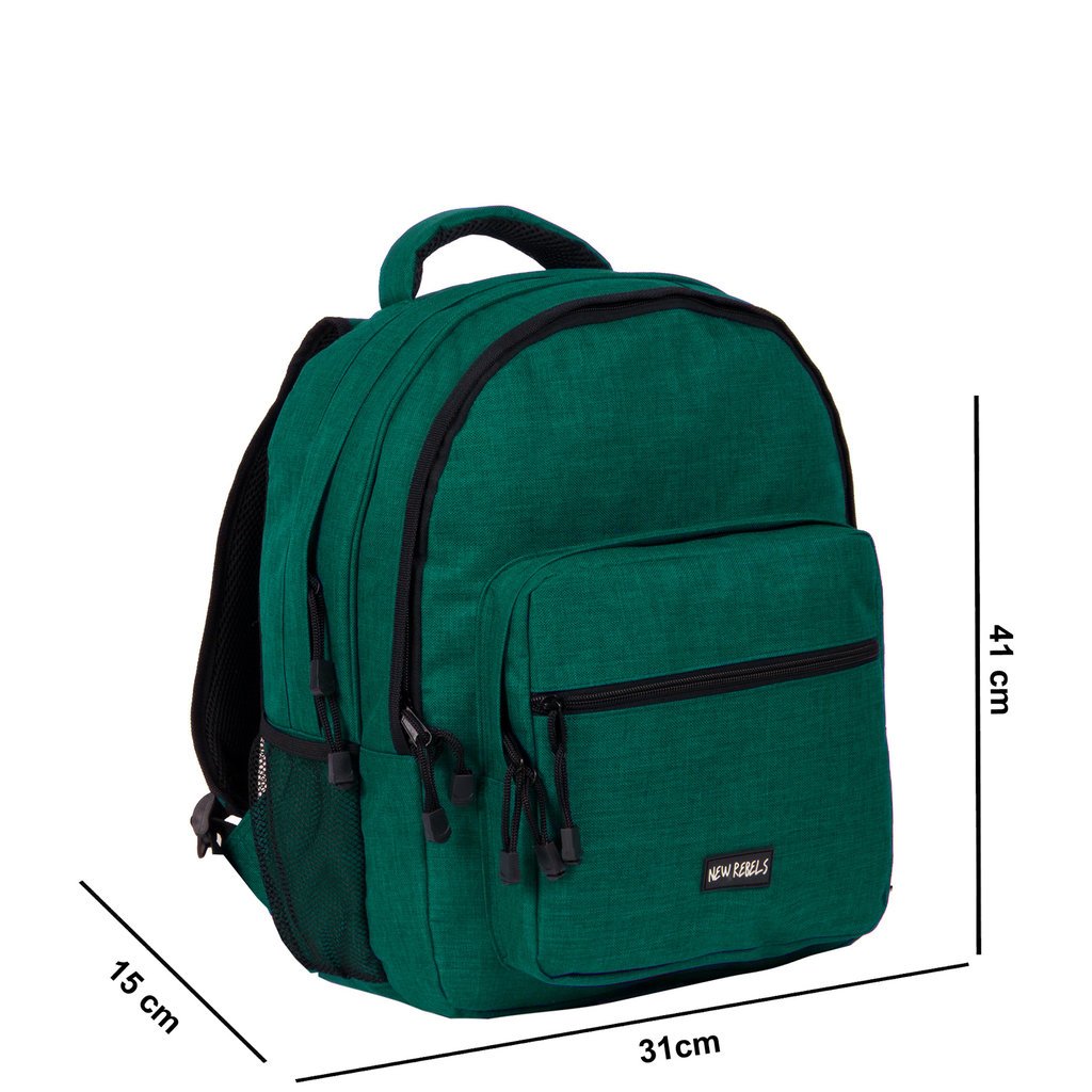 backpack dark green