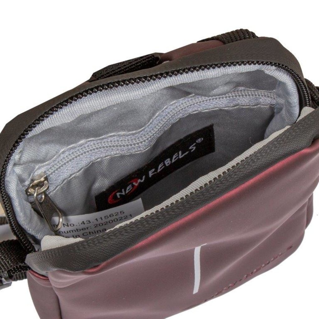 New Rebels New Rebels ® Mart - Water Repellent - Phone Pocket - Burgundy