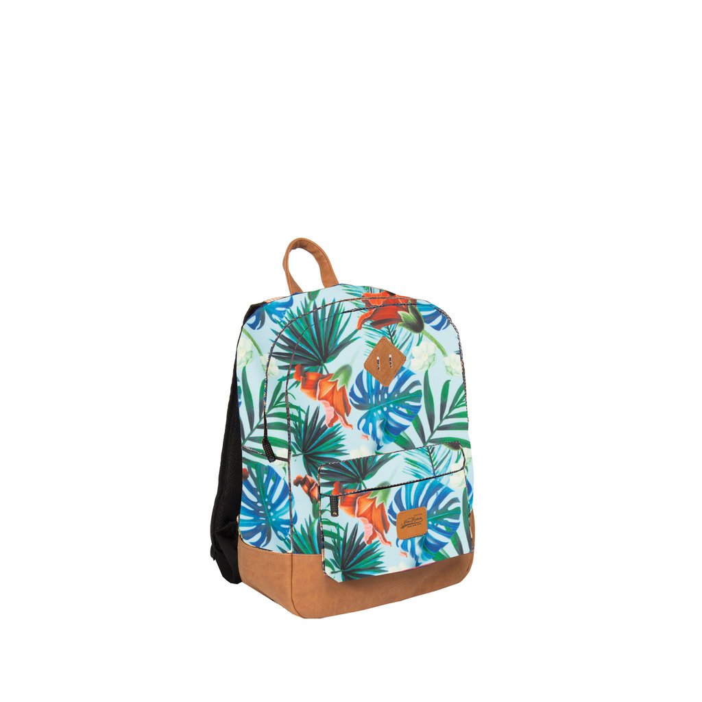New-Rebels® Jungle - Mini Backpack - Kids - Kleurrijk - 22x10x31cm - Rugzak - Rugtas
