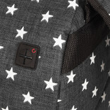 New Rebels® Star Range - Backpack - Stars - Black - 31x17x43cm