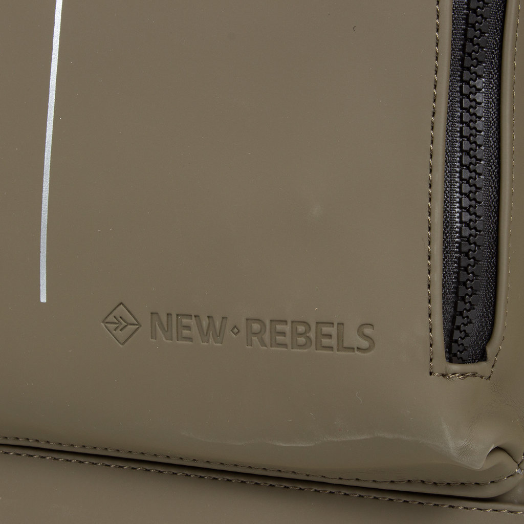 New Rebels New Rebels ® Mart - Pu - Laptop - Rucksack - Wasserfest - OlIVgrün
