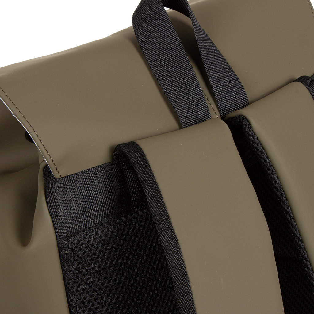 New Rebels New Rebels ® Mart - Pu - Laptop - Rucksack - Wasserfest - OlIVgrün