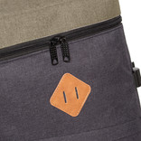 New Rebels ® Karl backpack box laptop comp black