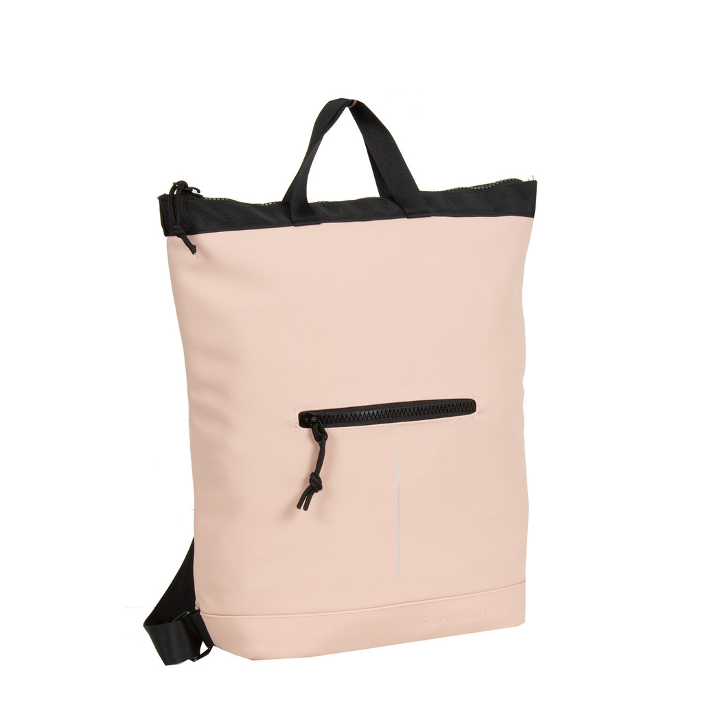 New Rebels New Rebels ® Mart - Top Zip - Waterafstotend -  Rugtas - Laptoptas 13,3 Inch. - Shopper - Zacht Roze