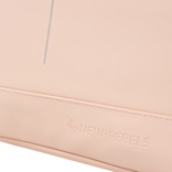 New Rebels® Mart - Top Zip - Water-resistant -  Backpack - Laptop bag 13,3 Inch. - Shopper - 30x15x44cm - Pink
