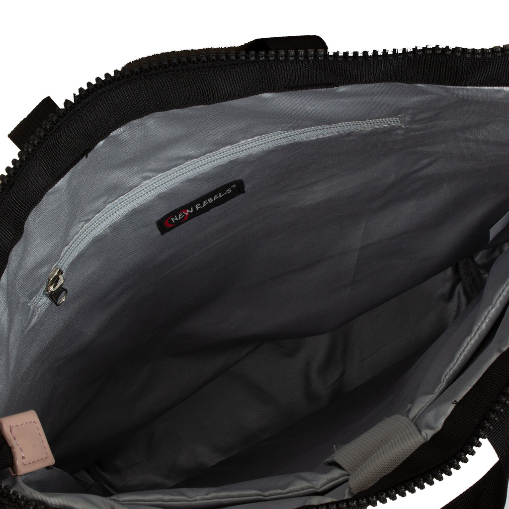 New Rebels New Rebels ® Mart - Top Zip - Waterafstotend -  Rugtas - Laptoptas 13,3 Inch. - Shopper - Zacht Roze
