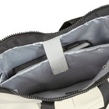 New Rebels New Rebels ® Mart - Top Zip - Waterafstotend -  Rugtas - Laptoptas 13,3 Inch. - Shopper - Wit