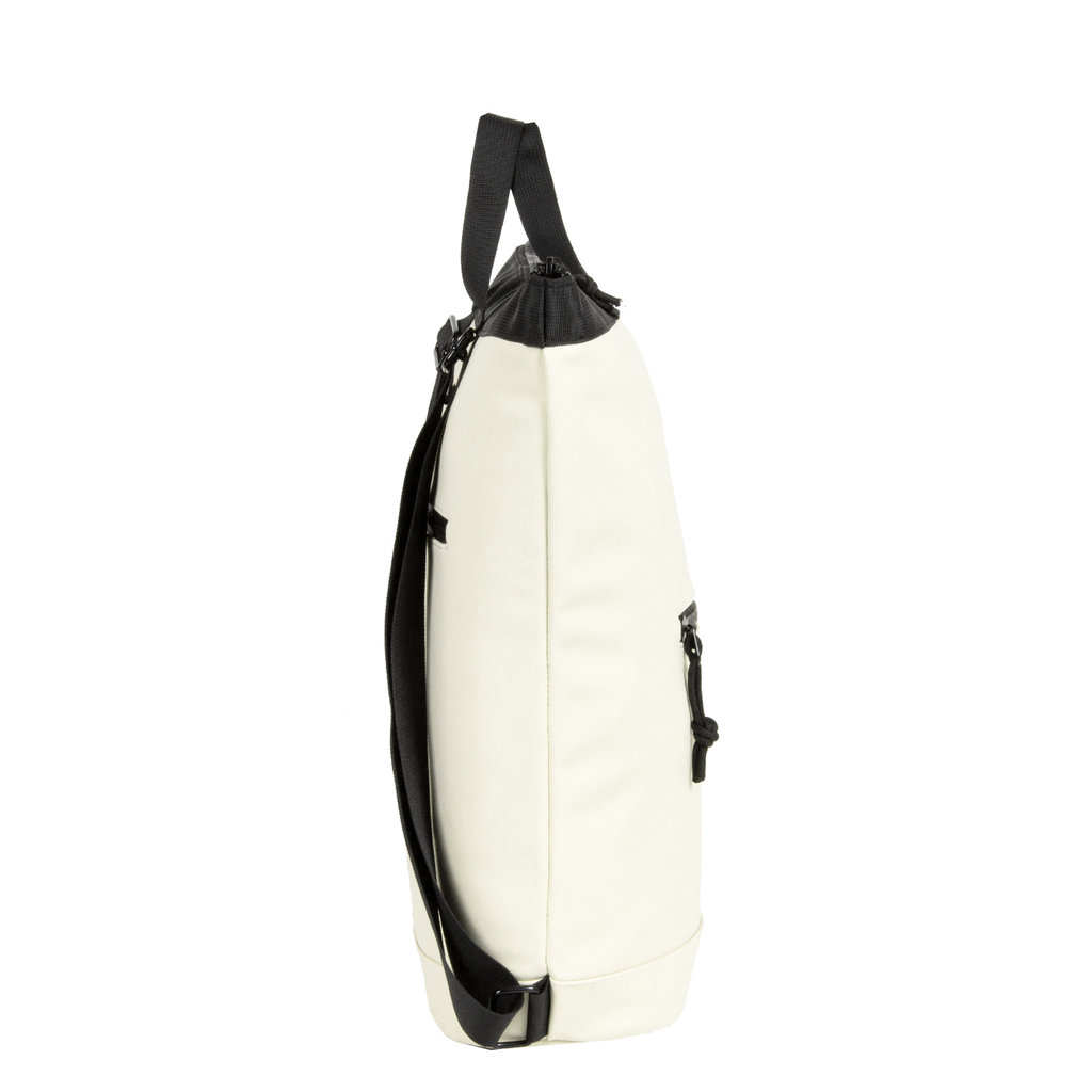 New Rebels New Rebels ® Mart - Top Zip - Waterafstotend -  Rugtas - Laptoptas 13,3 Inch. - Shopper - Wit