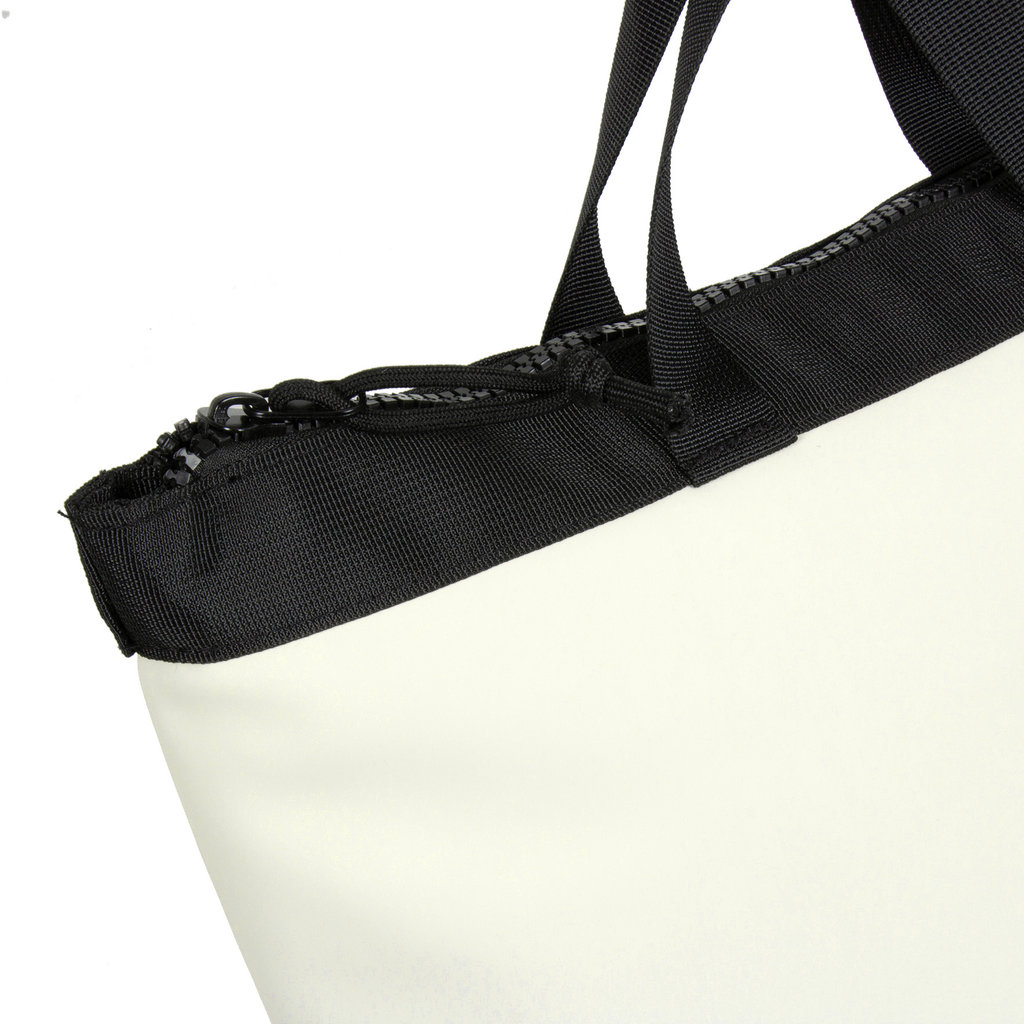 New Rebels New Rebels ® Mart - Top Zip - Waterafstotend -  Rugtas - Laptoptas 13,3 Inch. - Shopper - Wit