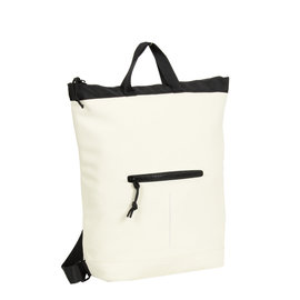 New Rebels® Mart - Top Zip - Water-resistant -  Backpack - Laptop bag 13,3 Inch. - Shopper - White