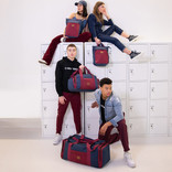 New Rebels ® Wodz Sports Bag Navy/Burgundy Medium V