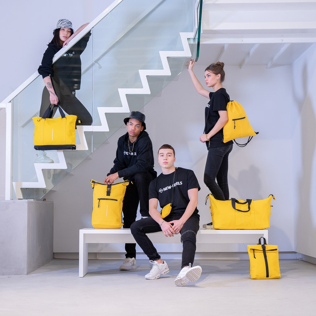 New Rebels New Rebels Mart Charleston Gelb 23L Shopper Wasserabweisend