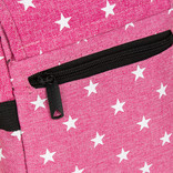 New Rebels ® Star range small flap soft pink with stars