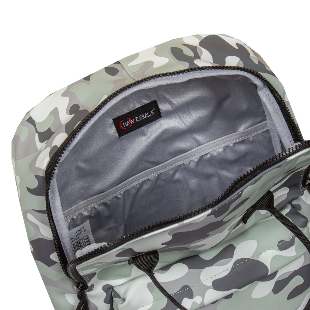 New Rebels ® Mart - Backpack - Army Camouflage Mint IV - Backpack