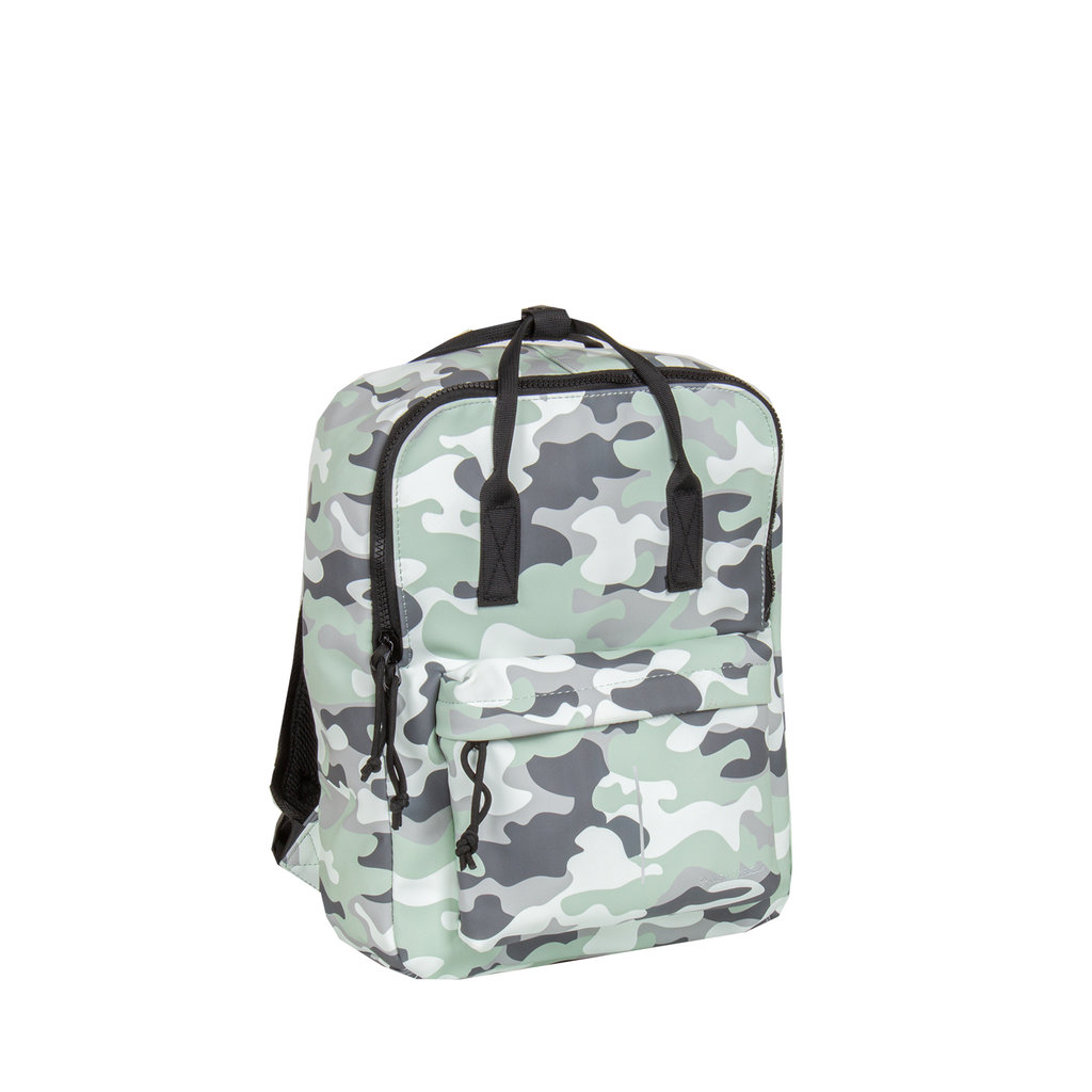 New Rebels New Rebels Mart Chicago Camouflage Mint 17L Rucksack Wasserabweisend Laptop 13"